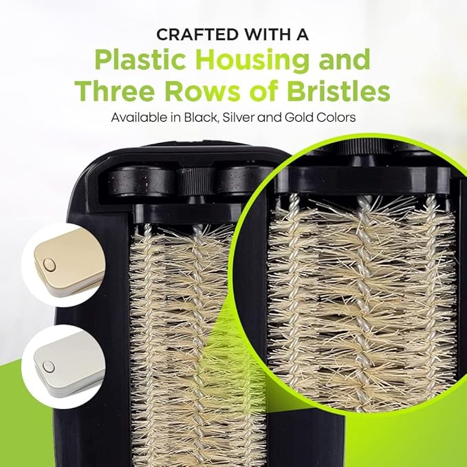 Fuller Brush Premium Table Tidy – Handheld Crumb Sweeper for Tabletops – Compact Crumb Remover with Bristle Rows – Easy to Use, Durable & Portable Cleaning Tool, Gold (Pack of 1)