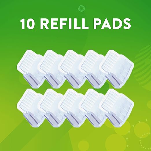 Scrubbing Bubbles Flushable Toilet Bowl Wand Cleaner Refills, Fresh Brush Cleaner Toilet Refill Pads, Removes Limescale & Odors, Citrus Scent, 10 Count (Pack of 1)