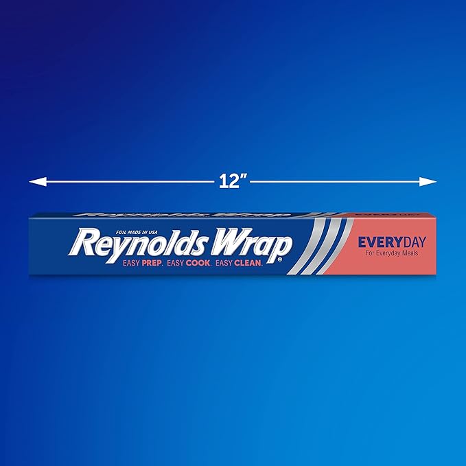 Reynolds Aluminum Foil, 200 Square Feet | Pack of 2