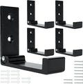 Aynoo Folding Coat Hooks, 5Pcs Folding Wall Hooks, Metal Heavy Duty Coat Towel Hooks, Wall Mounted