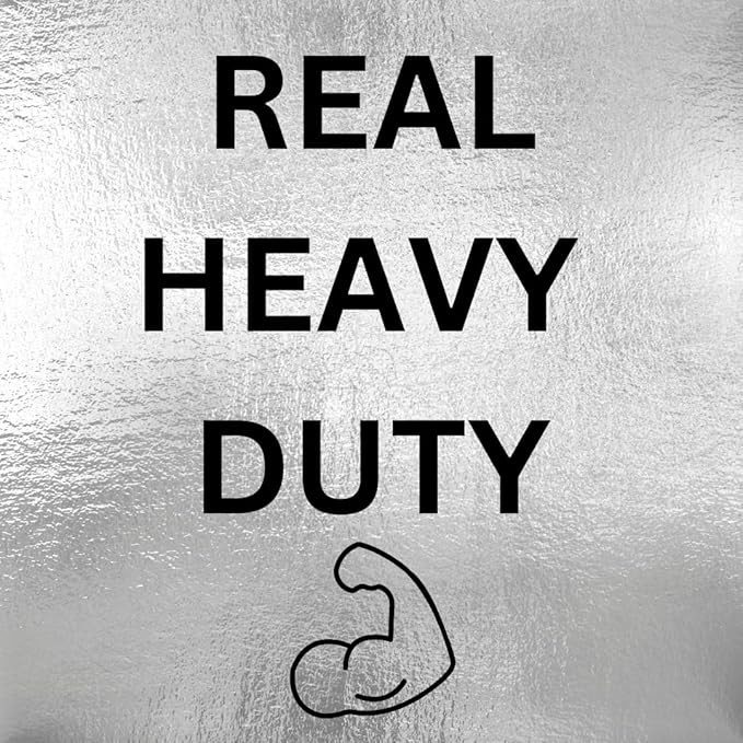 Extra Heavy Duty Aluminum Foil Roll 18" x 550 Sq Ft (10 lbs) | Commercial Grade tin foil, Food Grade & Extra Thick Foil Paper | Ultra Strong for Food Service, Grill, BBQ, Restaurants, and Food Storage