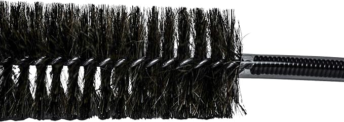 KONEX Flexi-Clean Pro Horsehair Lint Brush | Dryer Lint Trap | Refrigerator Coil Cleaning | Vent Cleaner - 33 Inch Long (85cm)