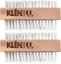 Sneaker Cleaner Brush/Cleaning Brush Premium Double Sided Wooden Shoe Care Brush Made with Nylon