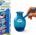 Scrigit Scraper No-Scratch Plastic Scraper Tool, 2 Pack - The Handy Multi-Use Scraping Tool for Removing Food, Labels, Stickers, Paint, Grease - Easy to Hold, Reaches Tight Spaces and Crevices