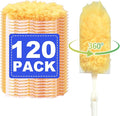 Heavy Duty Duster Refills, Disposable Dusters Kit for Cleaning, Multi Surface 360 Feather Duster(120)(Handle is Not Included)