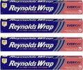 Reynolds Wrap Everyday Strength Aluminum Foil, 75 Square Feet (Pack of 4)