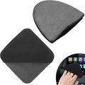 2Pcs Car Touch Screen Cleaner Cloth,Square Triangle Microfiber Car Screens Cleaners,Black Auto Screen Cleaning Pad Cars Interior Cleaner Wipes for Vehicle Dashboard LCD Display