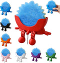 Cute Hanging Sponge Holder with Drainage, Peeing Scrub Sponge Holder, Ponge Holder for Kitchen Sink, Funny Sponge Stand for Kitchen Sink, 3D Printing Countertop Sponge Holders (Red)