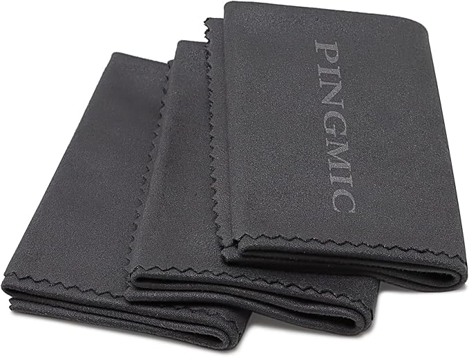 PINGMIC 12"x12" Gun Cleaning Cloth, Microsuede Cloth - Professiona - Polishing - Reusable Gun Cleaning Supplies