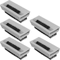 5 Pieces Nail Brush for Cleaning Fingernails Hand Scrub Brushes for Cleaning Fingernail for Men Non Disposable Scrub Brush Heavy Duty Plastic for Hands Nail