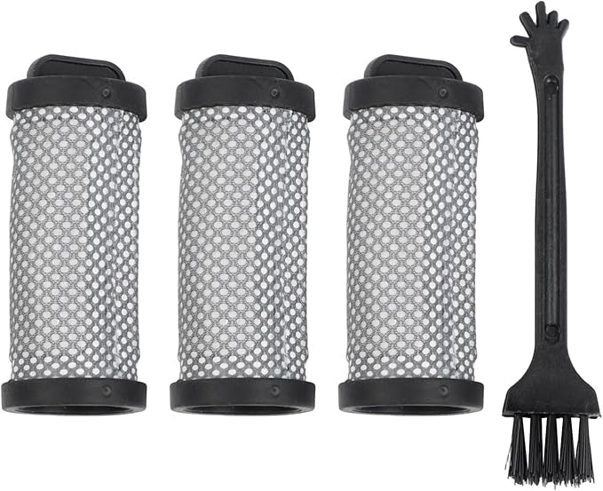 Washable HEPA Filter for JIGOO T600 Vacuum Cleaner - 99.97% Filtration, with Cleaning Brush, Compatible with JIGOO Mattress Vacuum