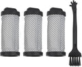 Washable HEPA Filter for JIGOO T600 Vacuum Cleaner - 99.97% Filtration, with Cleaning Brush, Compatible with JIGOO Mattress Vacuum