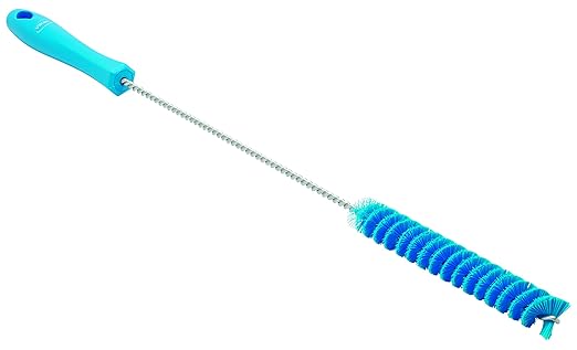 Vikan 53763 Tube Brush,.8",PP/PBT,Blue