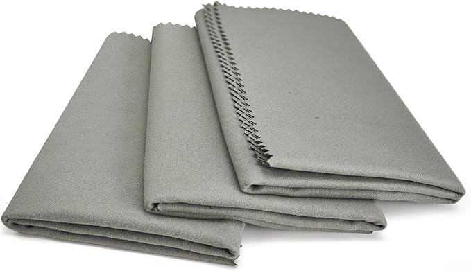 PINGMIC 12"x12" Gun Cleaning Cloth, Microsuede Cloth - Professiona - Polishing - Reusable Gun Cleaning Supplies