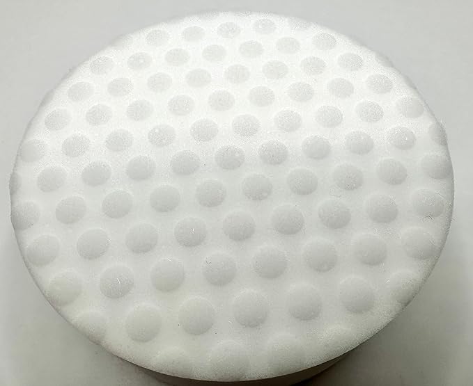 Refill Pack of 12 Drill Powered XL 4.5” Magic Sponge Erasers | Compatible with RotoEraser | 25% Thicker Ultra Durable Melamine Cleaning Eraser Pads for Bathroom Kitchen Floors Round 4.5" x 1.25" Thick