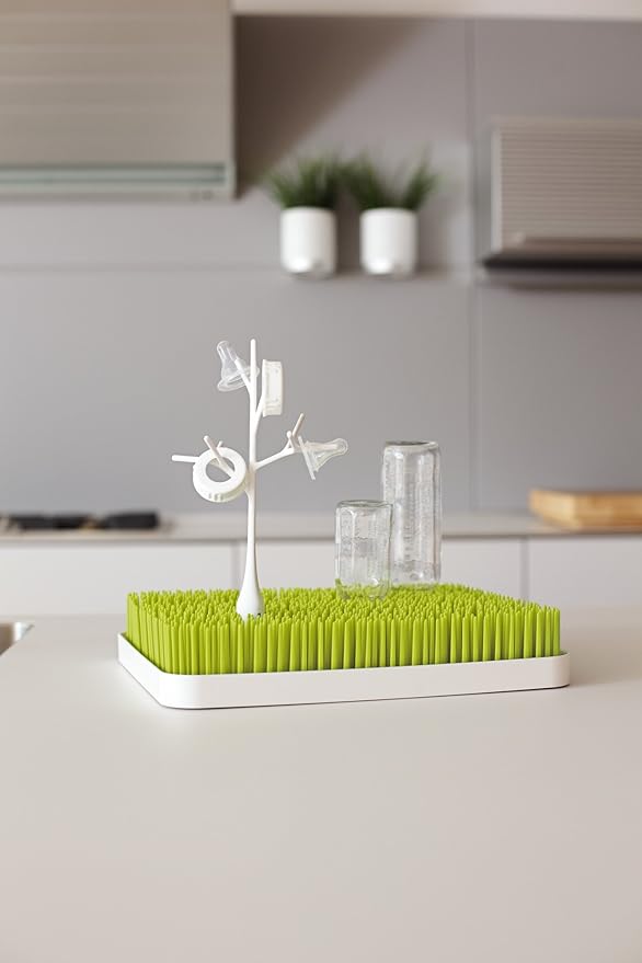 Boon Twig Grass and Lawn Drying Rack Accessory, White (Pack of 2)