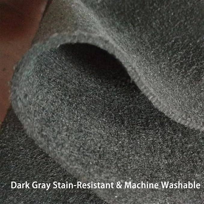 5 Pack Thickened Magic Cleaning Cloth 11.8"x11.8" Multipurpose Magic Cloth Lint Free Microfiber Cloths Reusable Streak Free Rags for Home Kitchen & Bathroom Dark Gray