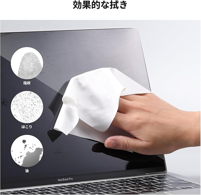 K&F CONCEPT 40 Pack Microfiber Cleaning Cloths for Electronics, 6x6in Premium Glasses Cleaning Cloths, Lens Cleaner Cloths for TV Screen, Laptop, Computer, Monitor, Tablet, iPhone, iPad