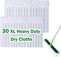 XL Heavy Duty Dry Sweeping Cloth for Swiffer Sweeper XL Mop, XL Disposable Dry Cloth Refills, Pet Hair Dust XL Dry Pad Refills, Extra Large Dry Floor Cloths for Floor Mopping and Cleaning, 30 Count