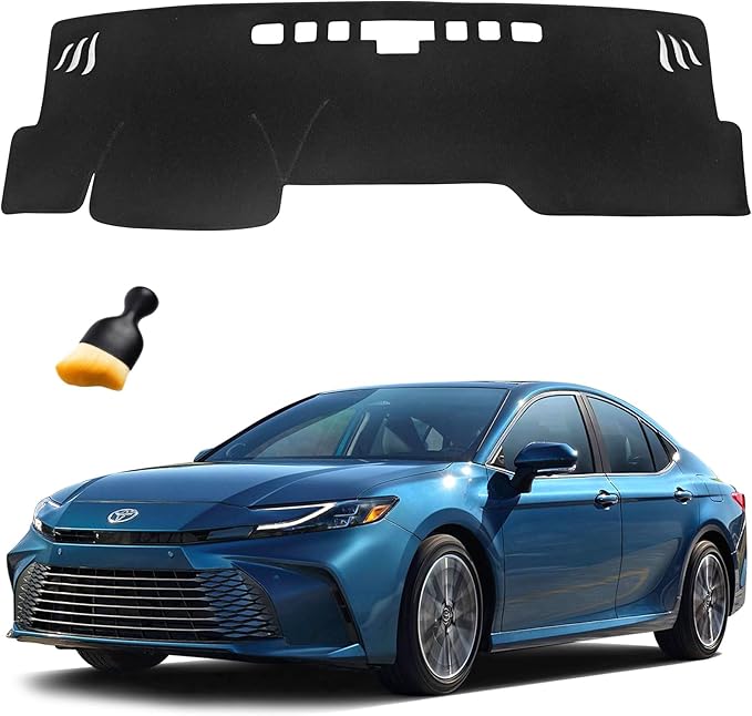 GZSH Dash Cover Mat fit for Toyota Camry 2025-2026 with Dust Brush |Easy to Install| |Full Cover| Toyota Camry Dashboard Cover