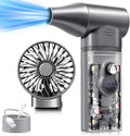 Electric Air Duster- 100000RPM Compressed Air Duster with LED Light - 30 Gear Adjustable Cordless Air Duster Rechargeable Air Duster for PC&Keyboard, Outdoors, Car, Home Cleaning