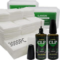 3000/1500PCS Gun Cleaning Patches+CLP Oil,2"x2" Lint Free Gun Cleaning Cloth,Professional Wipes for Shot Pistol/All Caliber of Firearms.Store in Box Can Store Gun Cleaning Kit,Choose Your Set