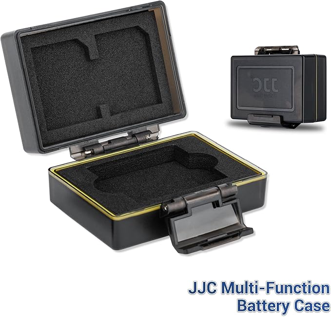 DB-110 LI-90B LI-92B Camera Battery Memory Card Storage Case Holder for 2 Slots SD Card + 1 Slots Battery, Olympus Ricoh Camera Batteries Box for Olympus TG-7 TG-6 TG-5 TG-4 TG-3 Ricoh GR3 GR3X HDF
