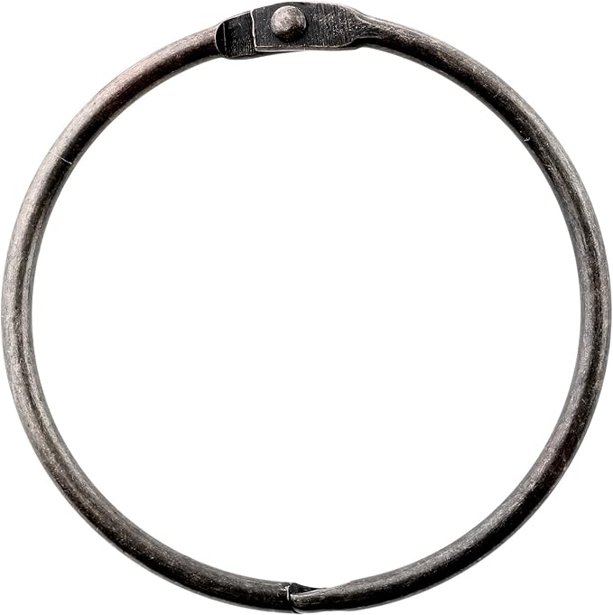 SlipX Solutions Simple Slide Shower Curtain Rings Provide Effortless Gliding on Standard Shower Rods (Rust Resistant, Snap Closure) (12, Oil Rubbed Bronze)