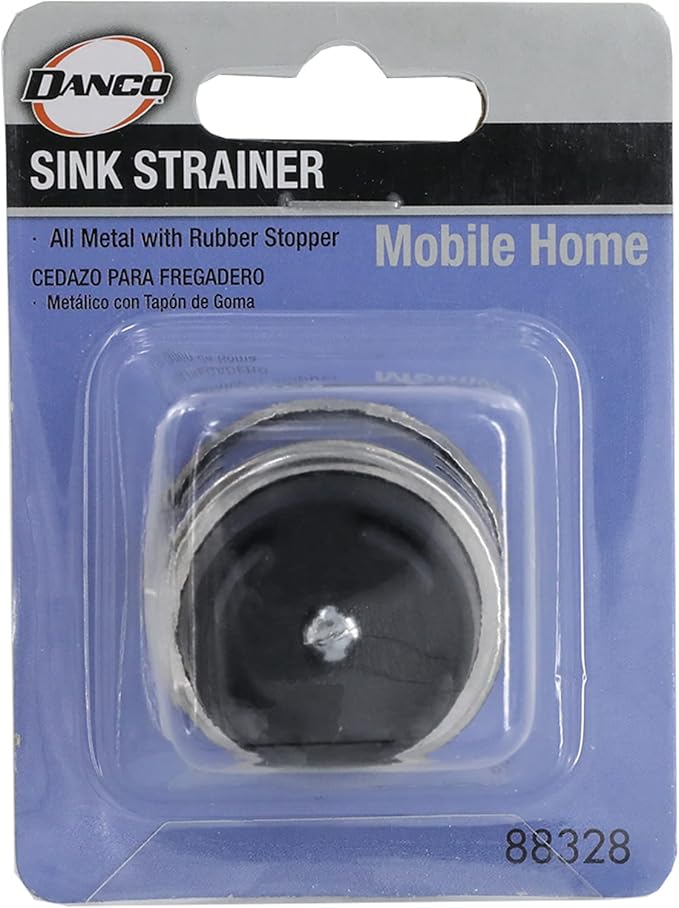 Danco 88328 1-1/2" Mobile Home/RV Sink Strainer, Chrome