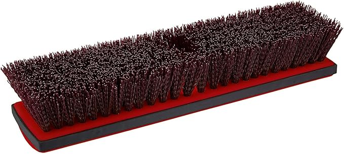 ALLWAY DB12 Heavy-Duty Deck Brush with Stiff Bristles, 12"