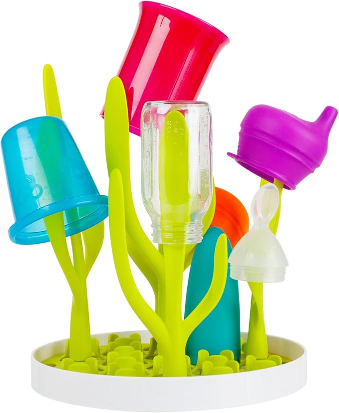 Boon Spring Countertop Drying Rack, Green (B11139) (Pack of 2)