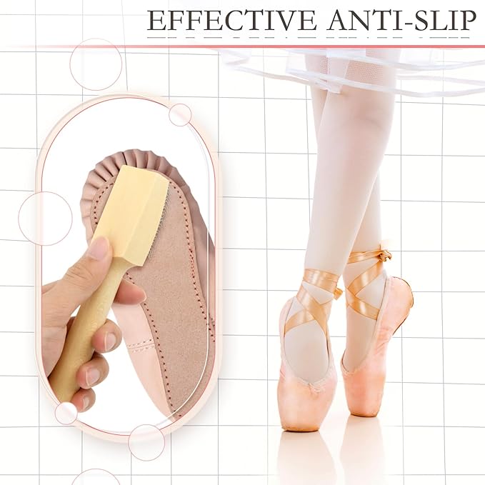Cosmos 2 Pcs Dance Shoes Brush, Suede Soles Wire Shoes Cleaners Cleaning Brush for Dancing Shoes