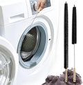 2 Pack Dryer Vent Cleaning Brush, Dryer Vent Cleaner Brush Set, Trap and Duct Lint Remover with Long Flexible Lint Brushes for Deep Cleaning to Remove Pet Hair & Lint, and Refrigerator Coil Cleaning
