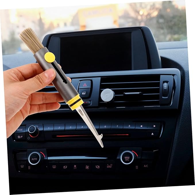 Car Air Vent Cleaning Brush Lightweight Interior Detailing Brush for Automotive Air Conditioner for Tight Spaces Durable Design for Long Term Use for Car Owners