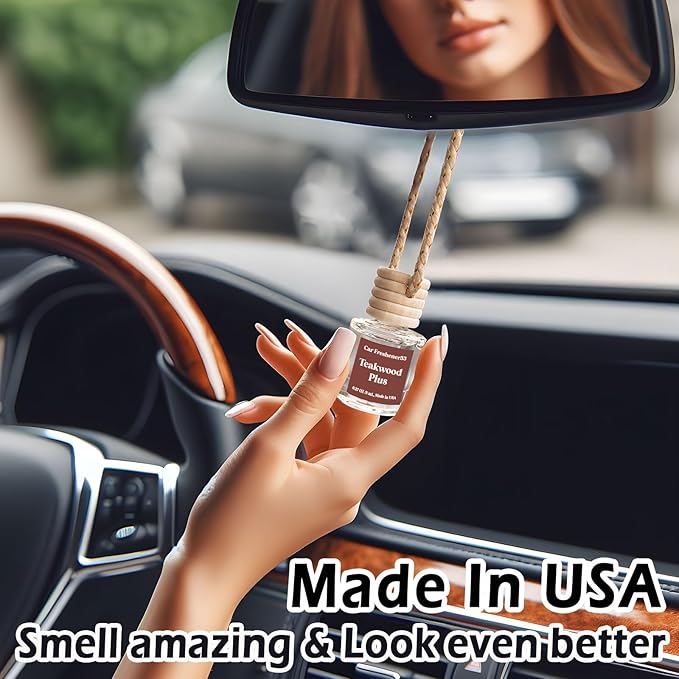 Car Air Freshener Hanging,Cute Air Diffuser for Car, Long Lasting Car Air Fresheners, Car Fresheners for Women, Made in USA(2 Pack)