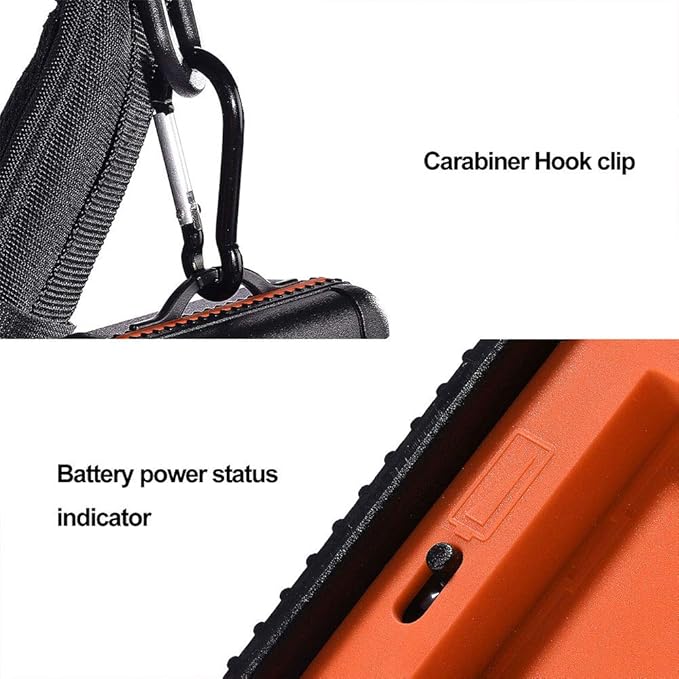 LENSGO Camera Battery Memory Card Case, Memory Card Hard Protector Case Water-Resistant Anti-Shock Compact Camera Battery Card Storage Box