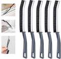 5 Pcs Hard Bristle Crevice Cleaning Brush - Crevice Cleaning Brushes for Household Use, Multifunctional Corner Gap Cleaning Brush Tool Grout Cleaner Brush for Kitchen Bathroom Window Track