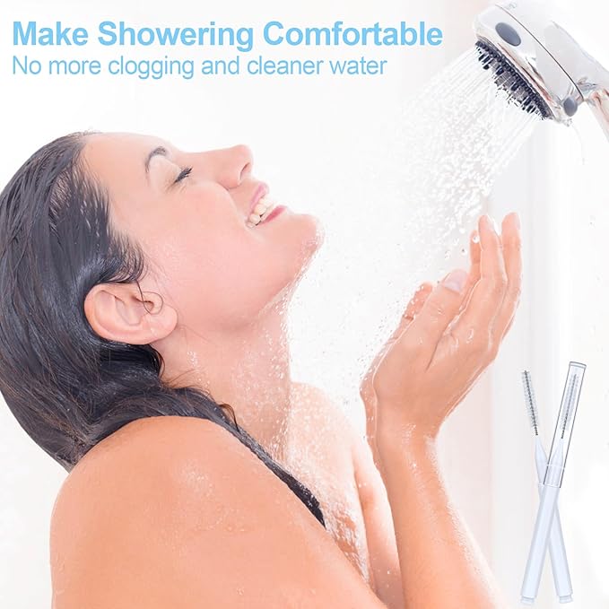 70-Piece Heavy Duty Shower Head Cleaning Brush Set - Professional Grade Bristles for Deep Cleaning Small Holes, Gaps, and Clogs - Durable & Portable Cleaning Tool Kit