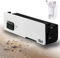 Teko Under-Counter Toe Kick Automatic Vacuum System, Cordless Strong-Suction Vacuum Dustpan for Collecting Floor Debris, Pet Hair, Crumbs & Dust, Slim Under-Cabinet Design – Easy to Operate - White