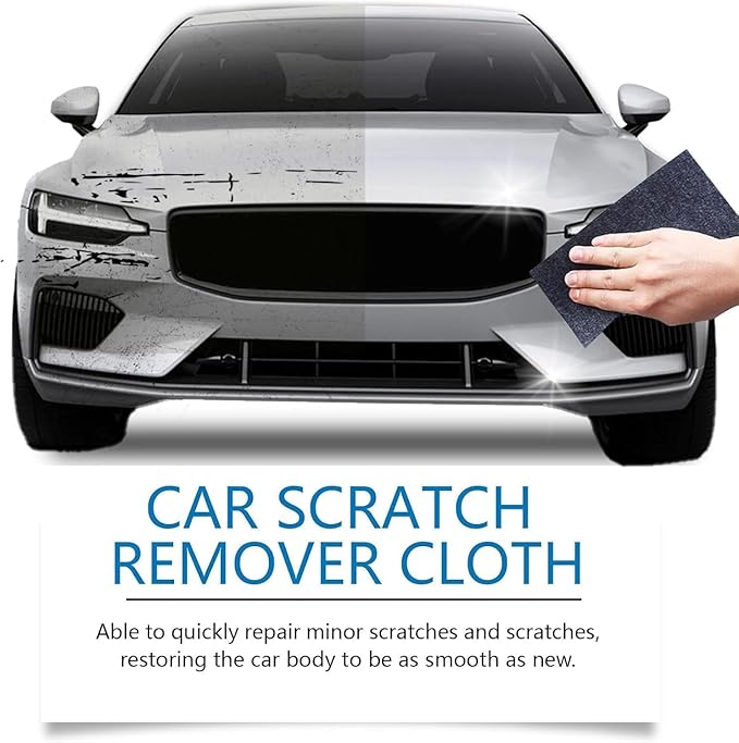 Fixapro Scratch Remover, The Magic Car Cleaning Cloth for Any Car Scratches, Quickly & Easily Removes Scratches, Works on All Vehicles and Any Color (10 PCS)