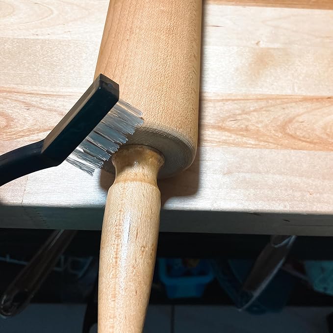 7.25" Toothbrush Style Detail/Scratch Nylon Brush [85-646]