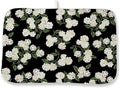 Black Hydrangea Dish Drying Mats 18x24 Inch Mats Spring Beige Green Floral Drying Mats Summer Vintage Flower Seasonal Absorbent Drying Dish Pad for Kitchen Dining Room Counter Decorations