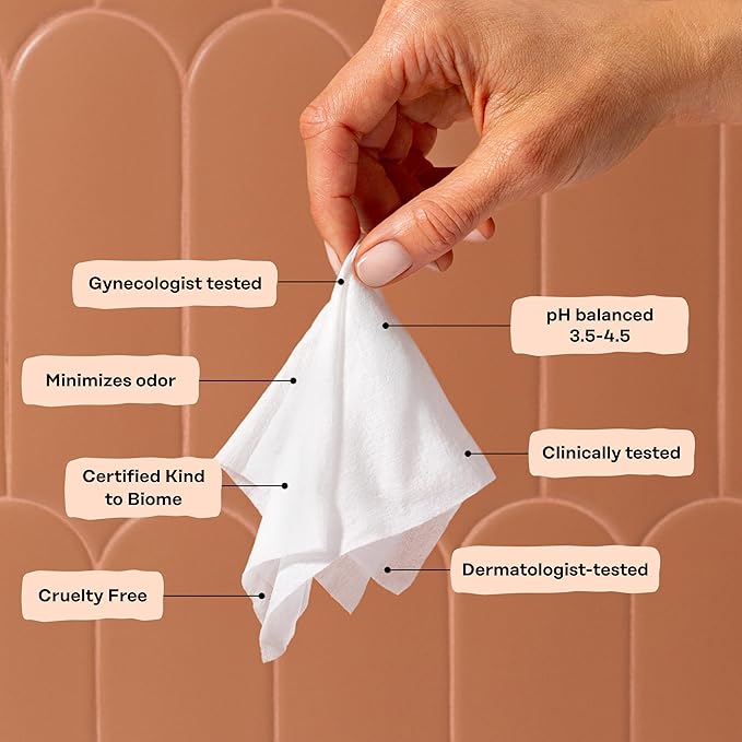 The Honey Pot Company - Feminine Wipes - Daily PH Balancing, Fragrance & Sulfate Free Wipes for Intimate Parts, Body, or Face - Hygiene Products - Normal 30 ct (Pack 3)