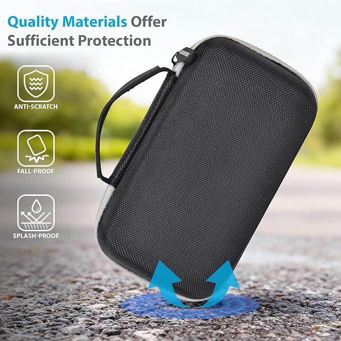 Power Bank Case Compatible with Anker Prime Power Bank 26250 (300w)/ 27650/ 25000/ 24000mAh(737) Power Banks, Storage Organizer for 100W Charging Base, Cable for Business Travel Outdoor Use (Box Only)