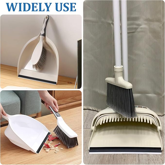 Dustpan Rubber Lip Replacement Strips 26cm 4pcs Soft Black Rubber Edge Protectors for Garbage Shovel Dustpan Repair and Replacement Accessories for Household Cleaning