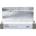 ForPro Expert Embossed Foil Sheets 900S, Aluminum Hair Foils for Color Application and Highlighting Services, Food Safe, Pop-Up Dispenser, 9” W x 10.75” L, 100-Count