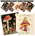 Swedish Dishcloths for Kitchen - 5 Pack Reusable Dish Cloths for Washing Dishes Absorbent Cute Funny Kitchen Towels Cleaning Sponge, Mushroom Frog