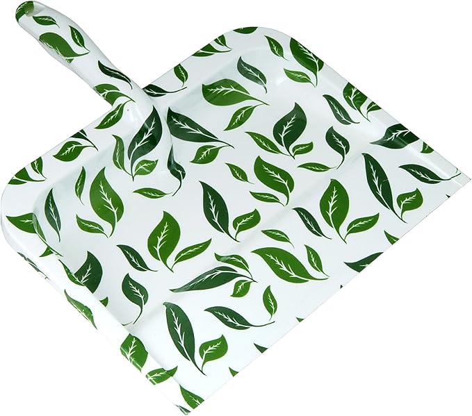 Superio Leaf Design Dustpan, Green