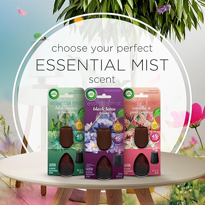 Air Wick Essential Mist Twin Refill Blue Agave & Bamboo 2 ct.