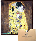 Large [2 Pack] Classic Art (The Kiss) - Ultra Premium Quality Microfiber Cleaning Cloths (Best for Camera Lens, Glasses, Screens, and All Lens.), Microfiber Cloth